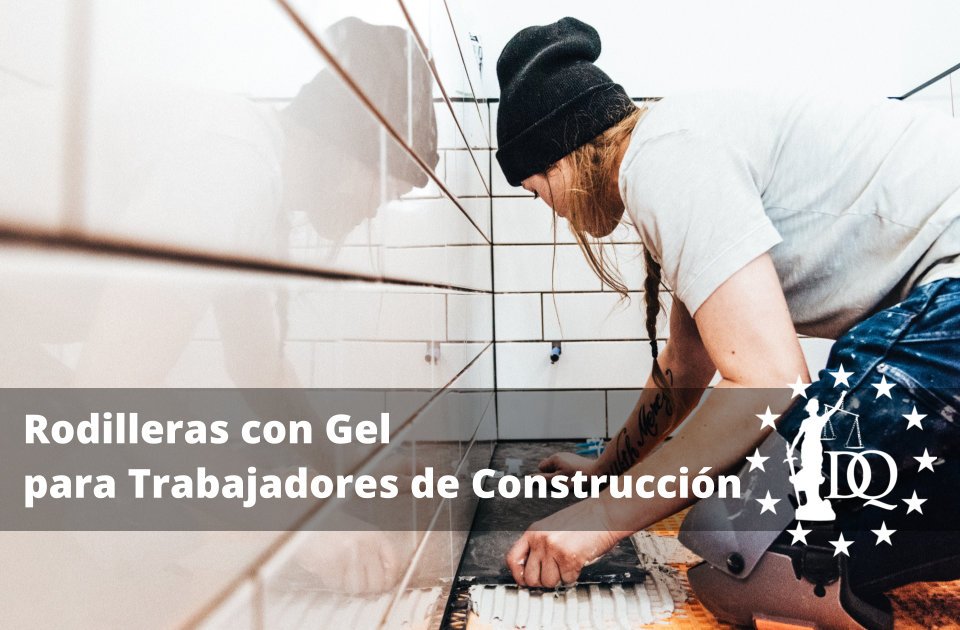 Rodilleras con Gel para Trabajadores de Construcción