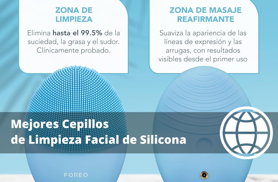 Mejores Cepillos de Limpieza Facial de Silicona