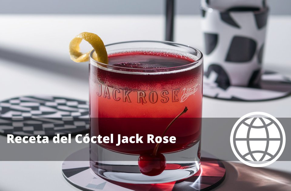 Receta del Cóctel Jack Rose